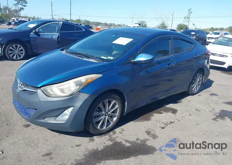 2016 Hyundai Elantra Se z USA, uszkodzony, nr VIN KMHDH4AE9GU47871